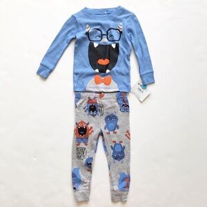 Child of mine NWT Monster Pajamas 6-9 months
